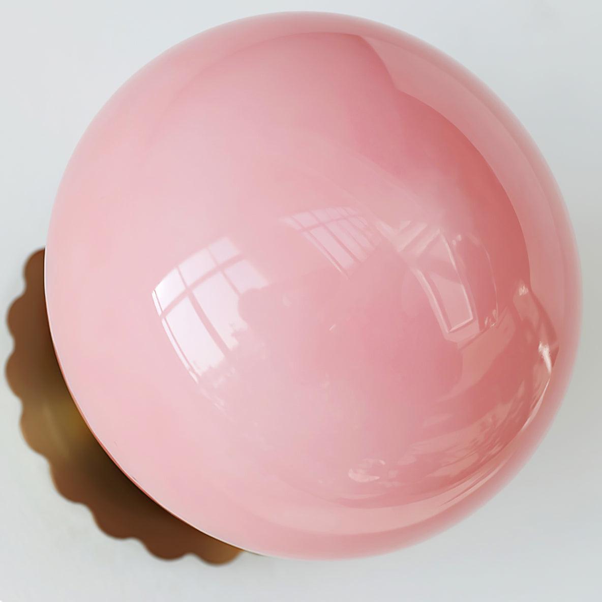 Elegant Væglampe i Glas og Metal - 20cm