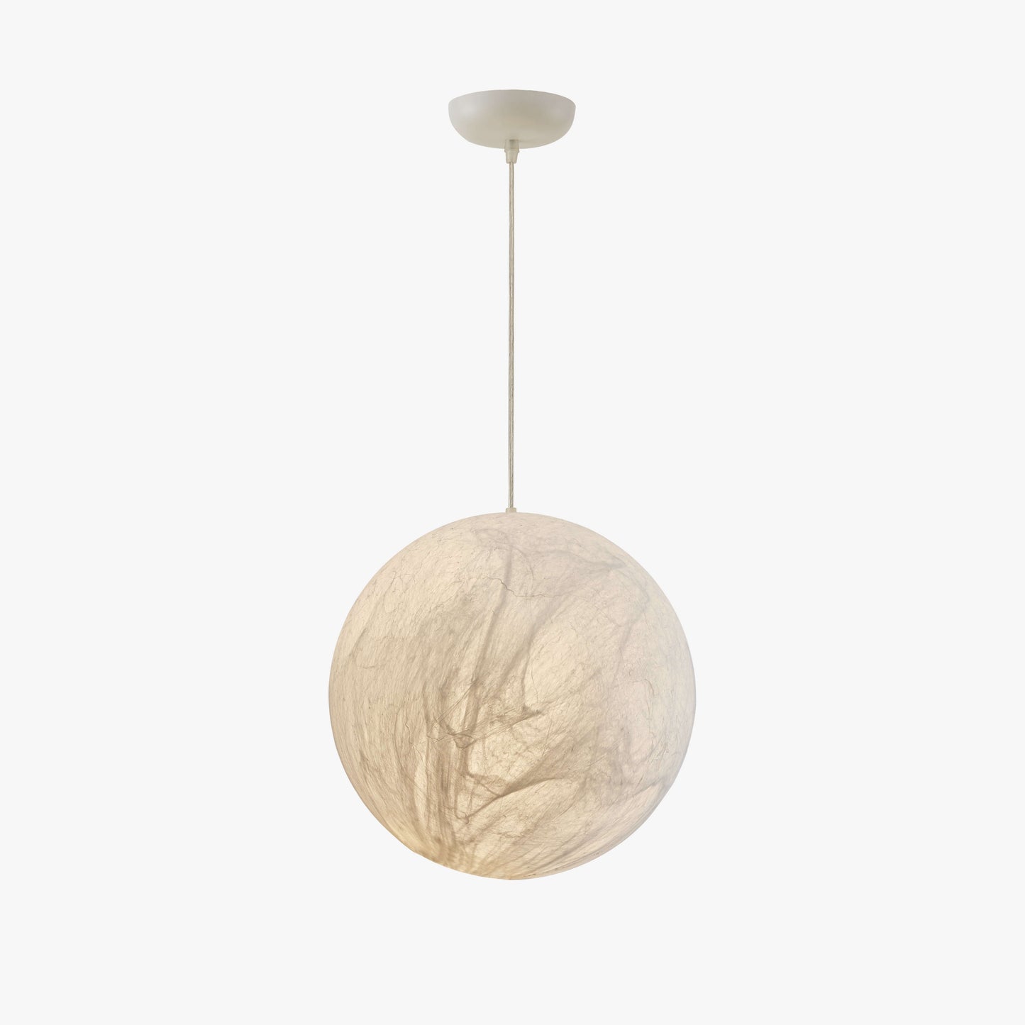 Elegant Silke Pendel Lampe - 3 Størrelser