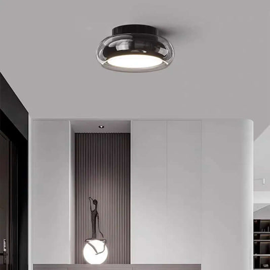 Lille Vintage Akryl LED Loftslampe