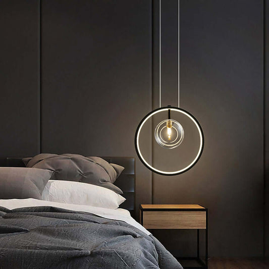 Moderne Bobleglas Pendellampe