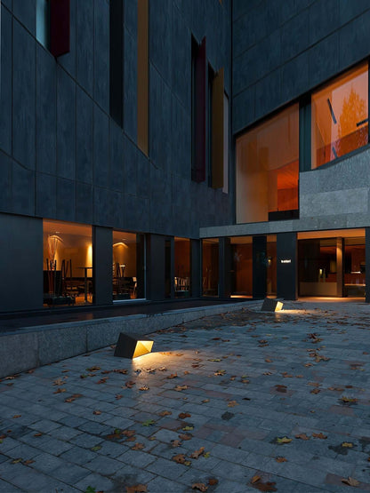 Solcelle Havekube - LED Udendørslampe