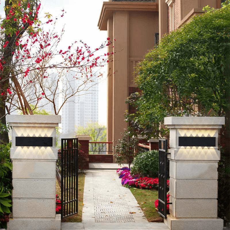 Vandtæt LED Væglampe Udendørs - Aluminium