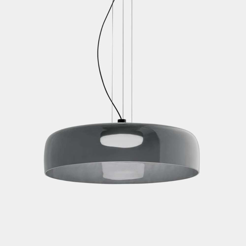Elegant Glasloftlampe med LED | Justerbar