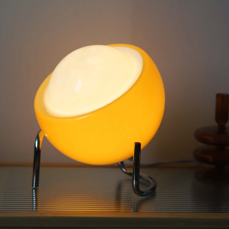 Retro Glas Bordlampe - Nordisk Design