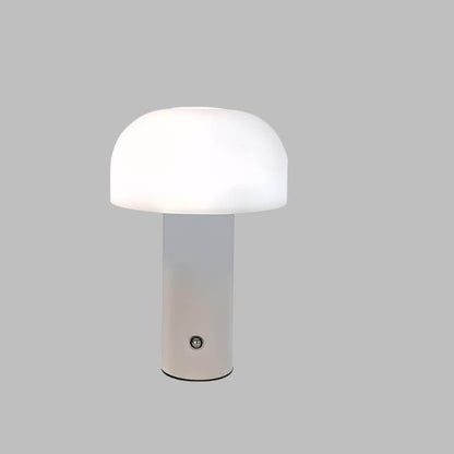 Dæmpbar Champignon Bordlampe - Trådløs LED Lampe