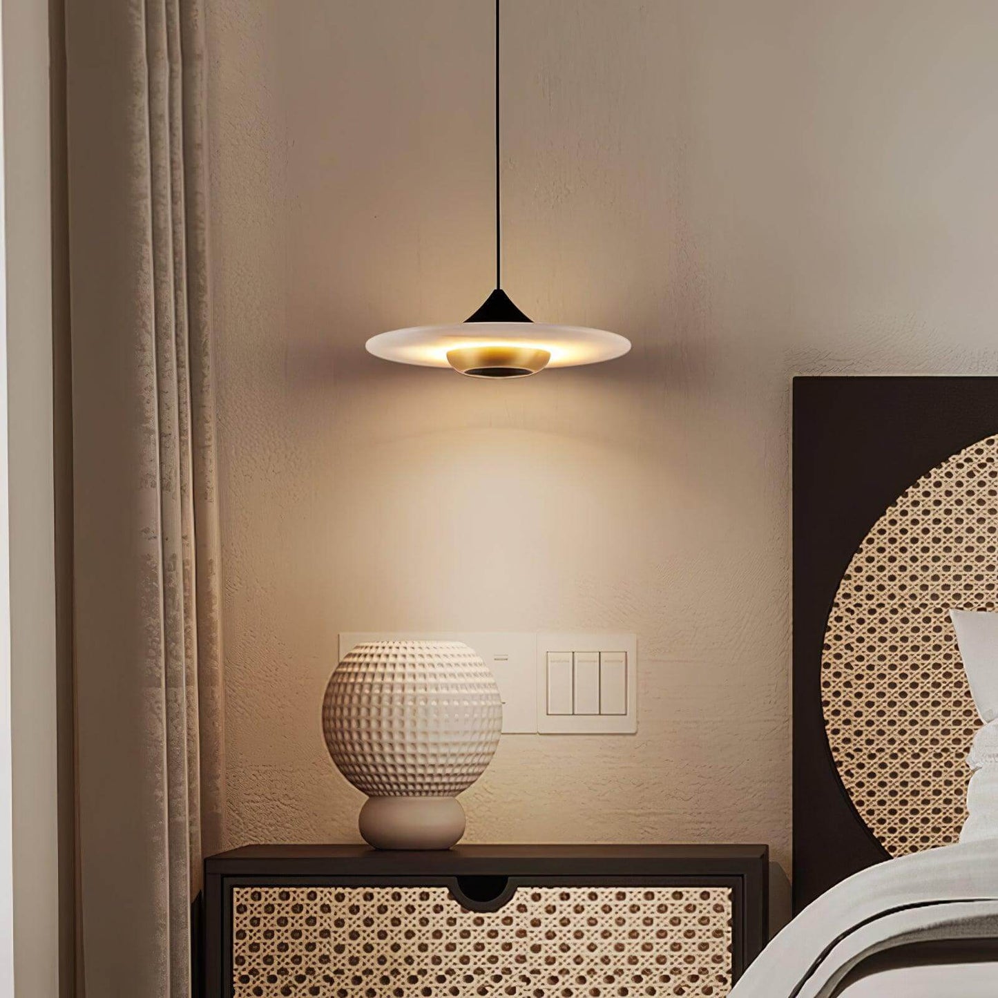 Marmor Pendel Lampe, Elegant Design