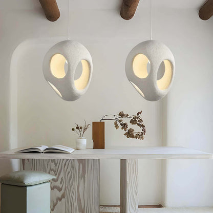 Moderne Pendellampe i Polystyren med LED