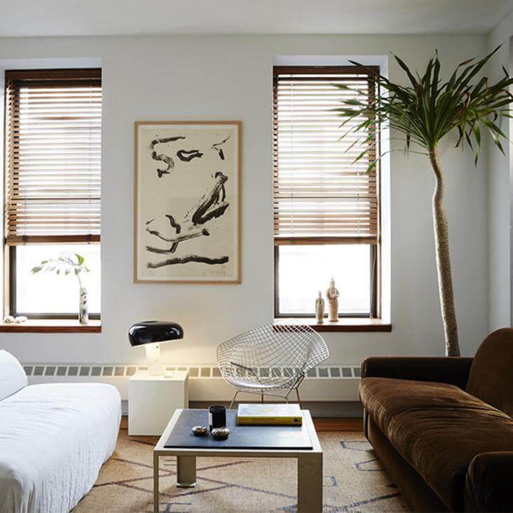 Elegant Marmor Bordlampe 28/40cm