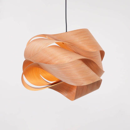 Elegant Træ Pendellampe | Moderne Design
