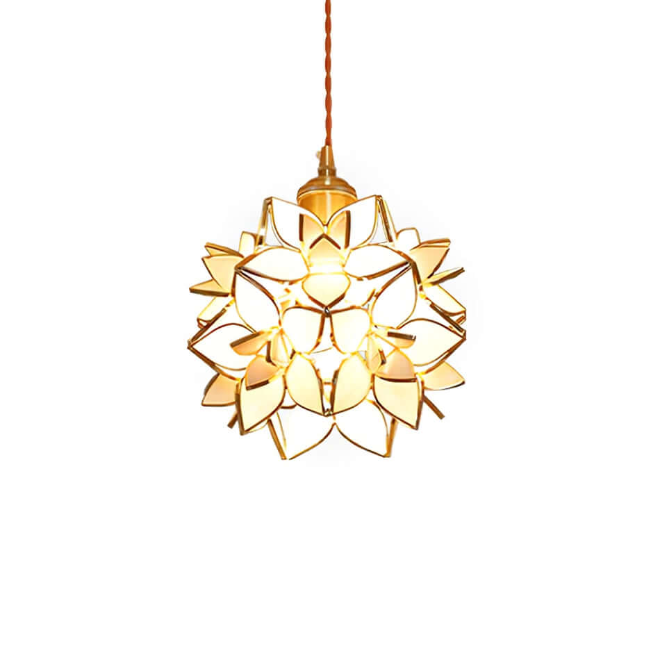 Elegant Kapiz Pendellampe