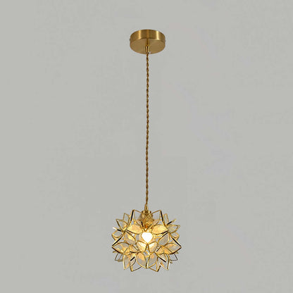 Elegant Kapiz Pendellampe