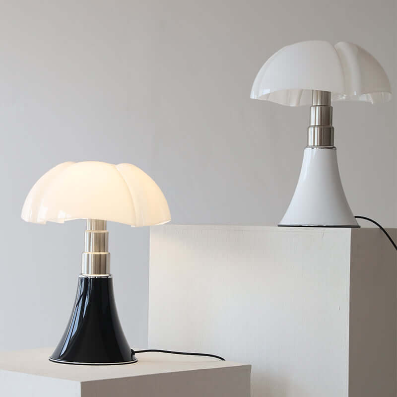 Retro LED Bordlampe - Designerlampe i Akryl