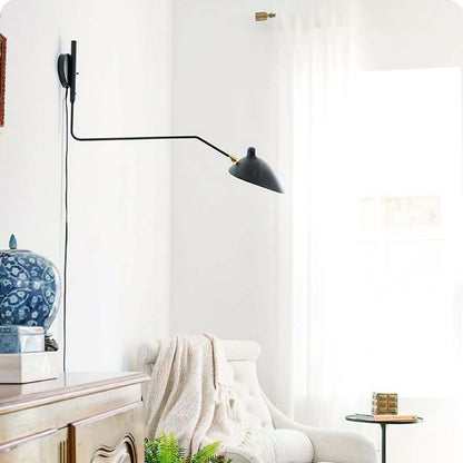 Justerbar Væglampe i Metal