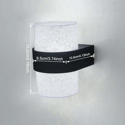 Udendørs LED Væglampe -  13,2cm x 10,5cm