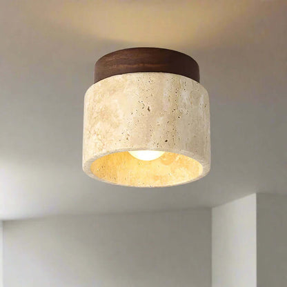 Elegant Loftslampe i Flødestil - Dia 12cm
