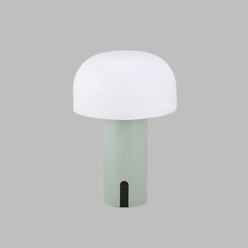 Dæmpbar Champignon Bordlampe - Trådløs LED Lampe