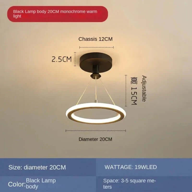 Moderne LED Veranda Lampe - Udendørs Væglampe