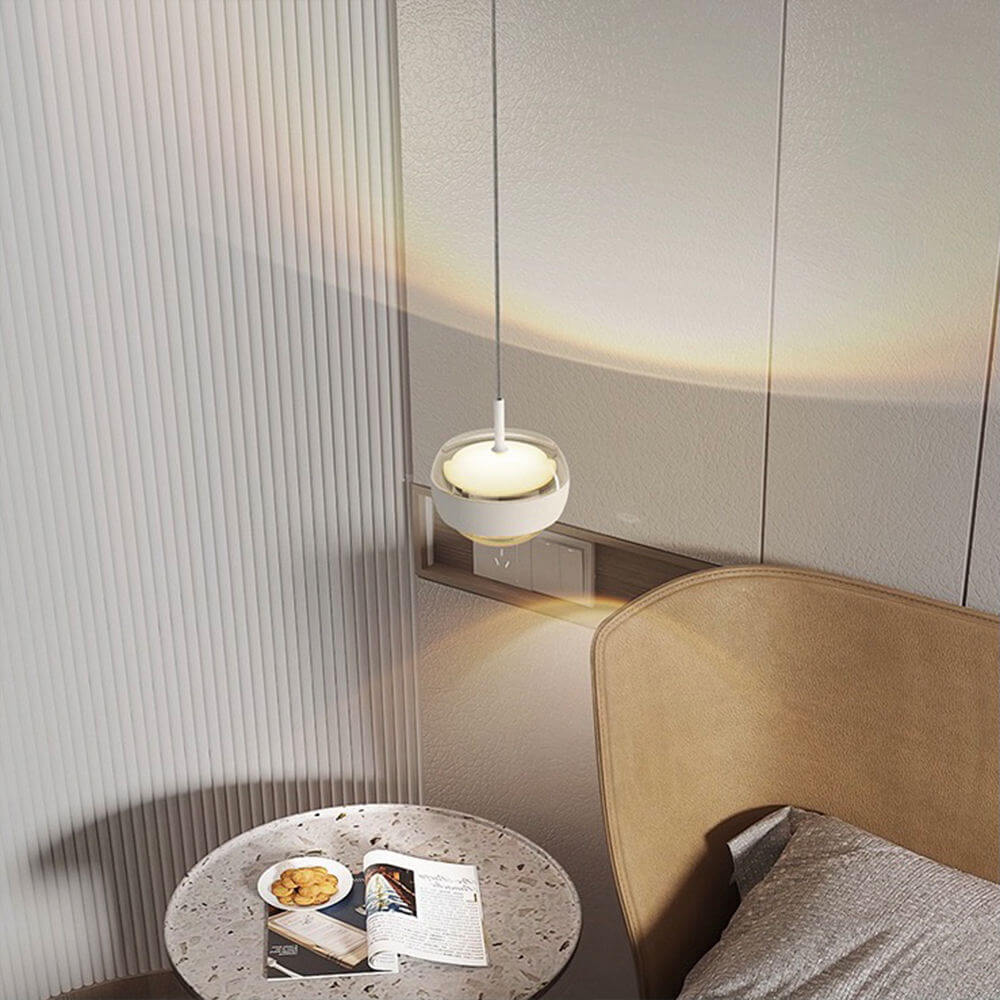 Halvcirkelformet LED Pendel - Elegant Design