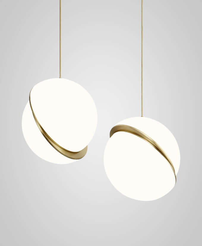 Elegant Halvmåne Pendellampe
