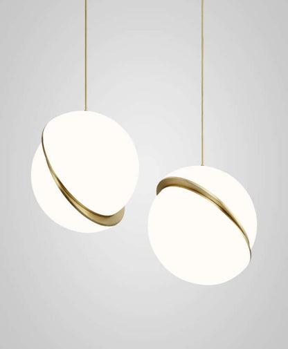 Elegant Halvmåne Pendellampe