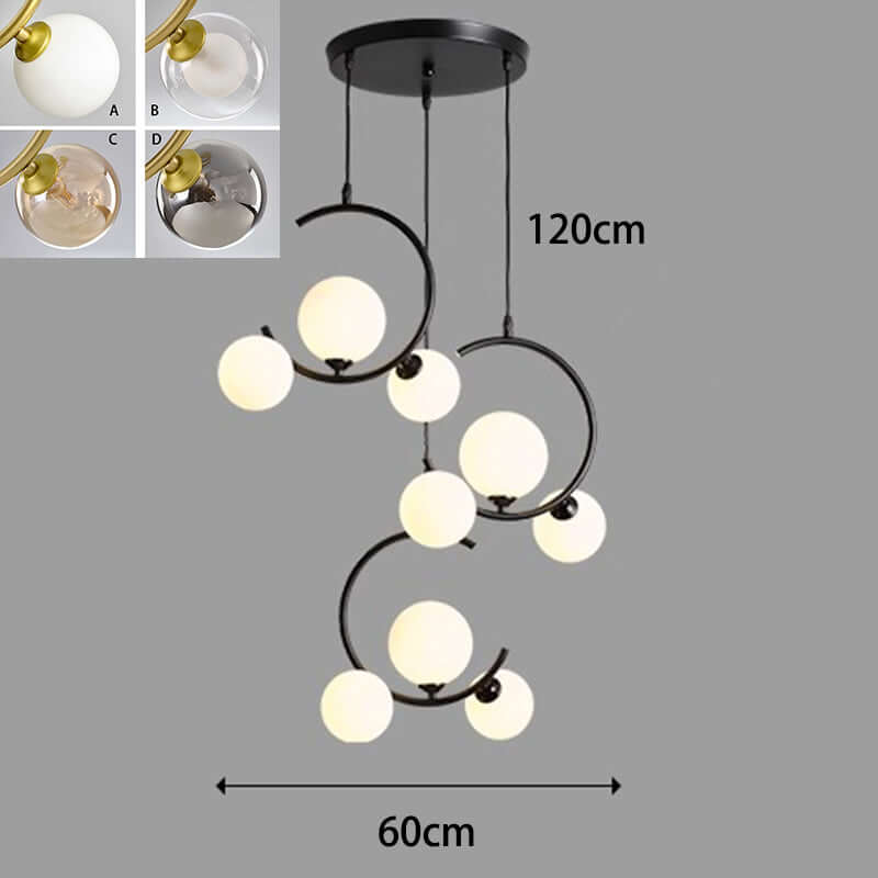 Moderne LED-Pendel - Justerbar Højde