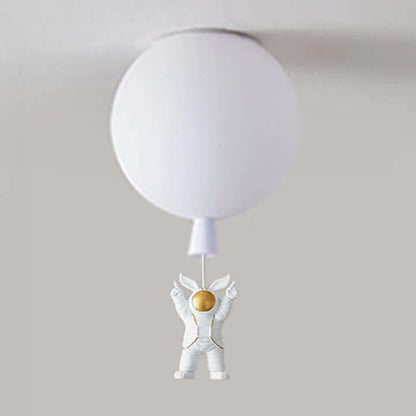 Moderne Måne Astronaut LED Loftslampe