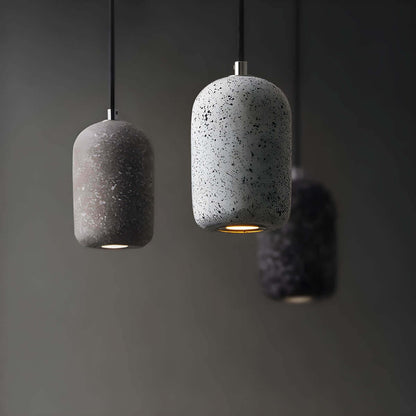 Moderne Cement Pendellampe - Dia 16cm