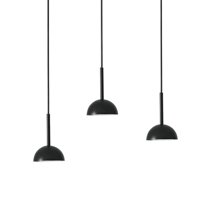 Elegant Geometrisk Metal Pendellampe
