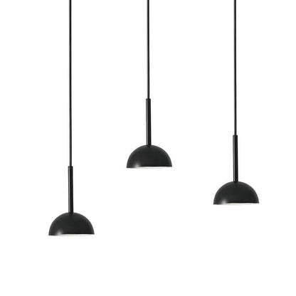 Elegant Geometrisk Metal Pendellampe