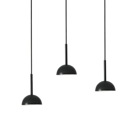 Elegant Geometrisk Metal Pendellampe