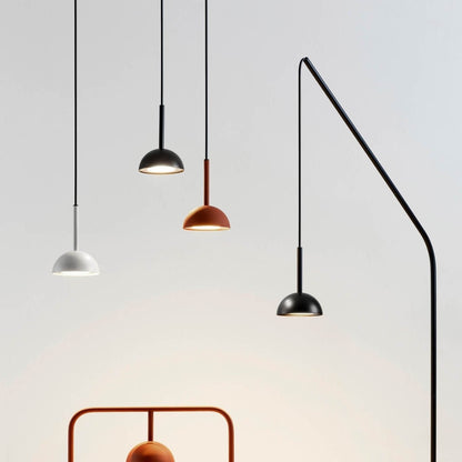 Elegant Geometrisk Metal Pendellampe