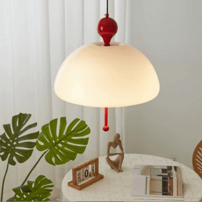 Retro Glas Pendellampe - Dia 40cm