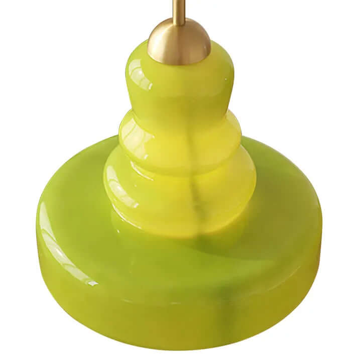Elegant Kalebasformet Glas Pendellampe