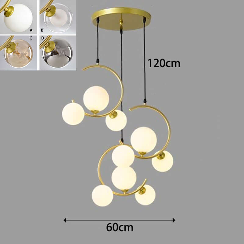 Moderne LED-Pendel - Justerbar Højde