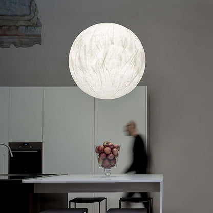 Elegant Silke Pendel Lampe - 3 Størrelser