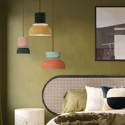 Farverig Nordisk Pendel - Akryl Design