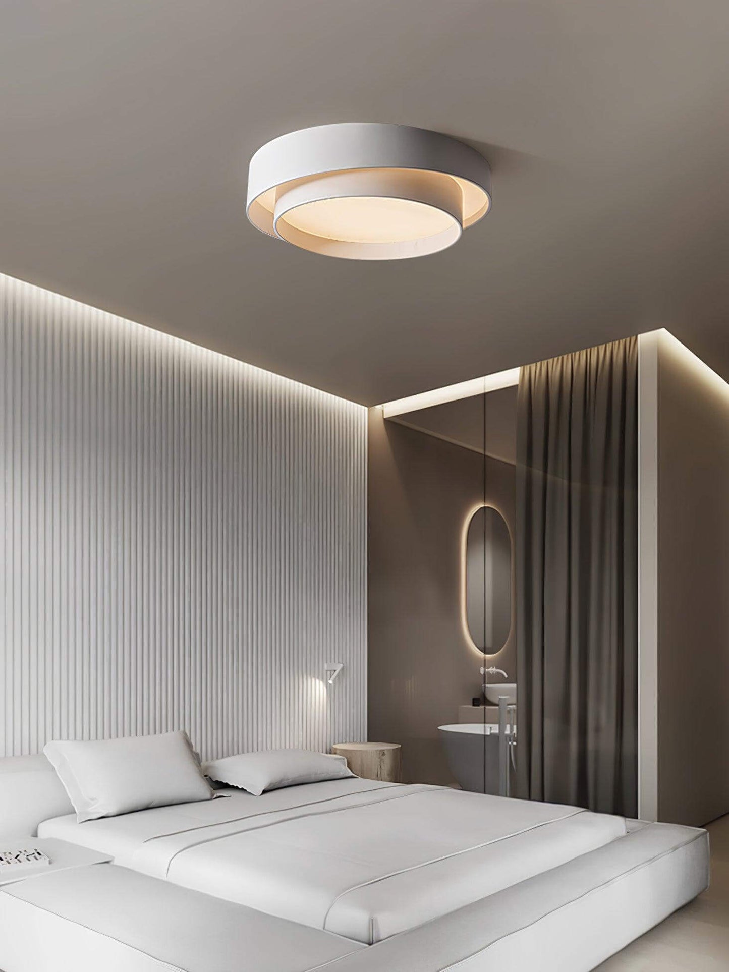 Moderne LED Loftlampe, Cylinder Design