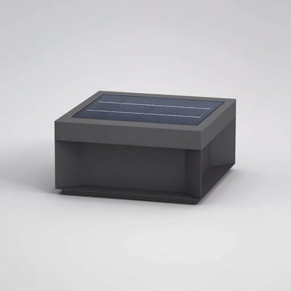 Udendørs LED Stolpelampe med Solenergi