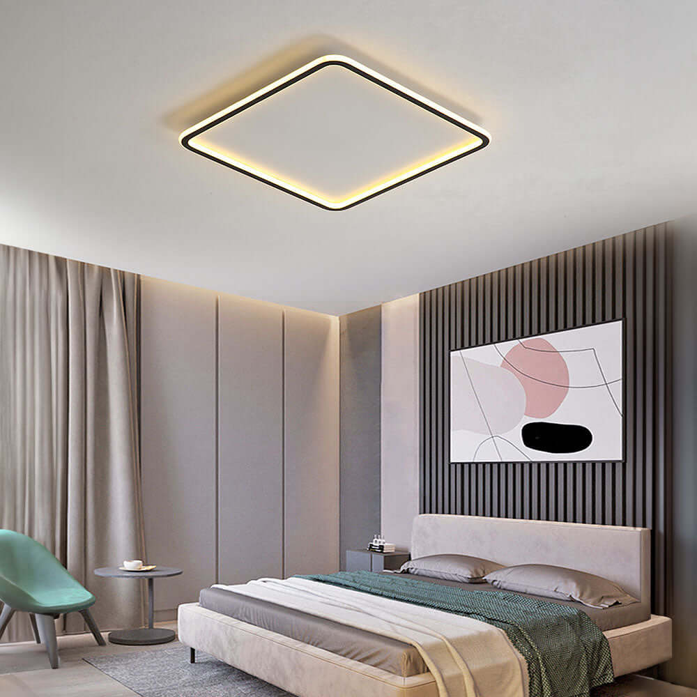 Moderne Firkantet LED-loftslampe