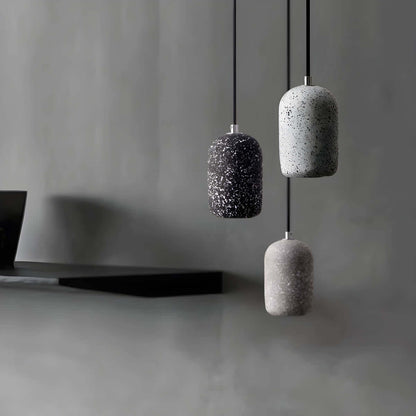 Moderne Cement Pendellampe - Dia 16cm