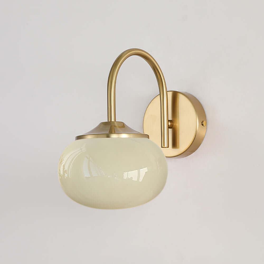 Skandinavisk Væglampe i Jern - 14x23cm