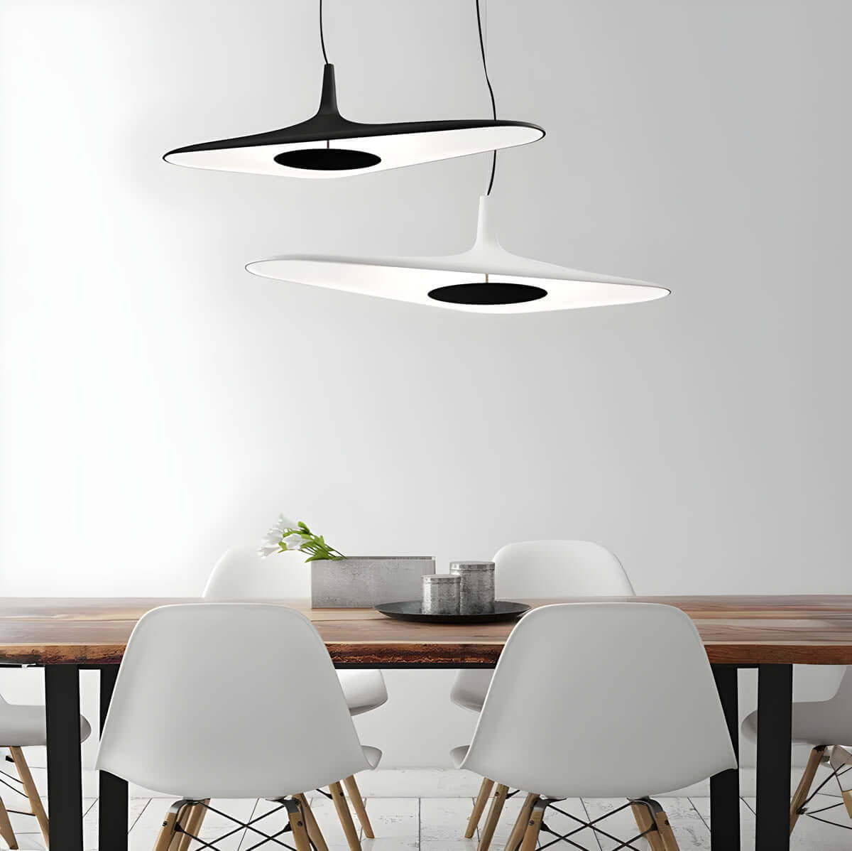 Designer Pendellampe 60/80cm - Unik Harpikslampe