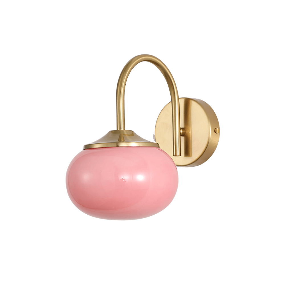 Skandinavisk Væglampe i Jern - 14x23cm