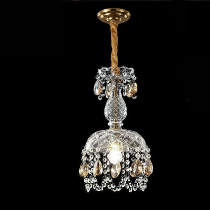 Elegant Krystal Lysekrone - Designer Pendel Lampe