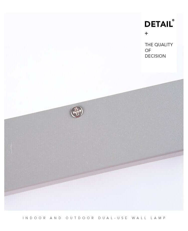 LED Udendørs Væglampe med Bevægelsessensor