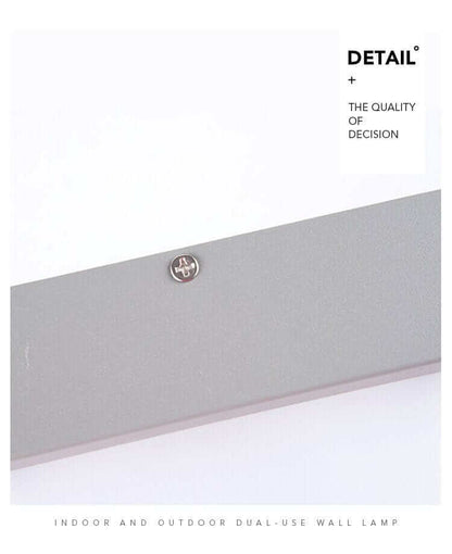 LED Udendørs Væglampe med Bevægelsessensor