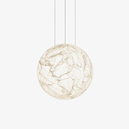 Elegant Silke Pendel Lampe - 3 Størrelser