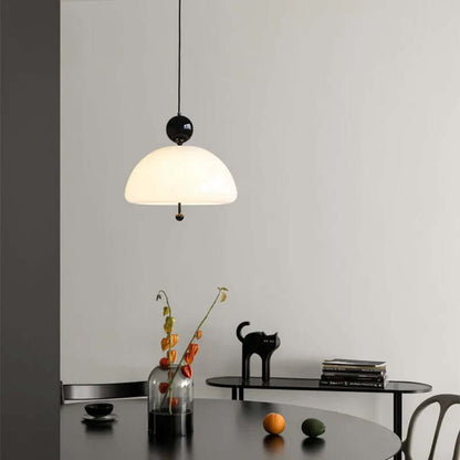 Retro Glas Pendellampe - Dia 40cm