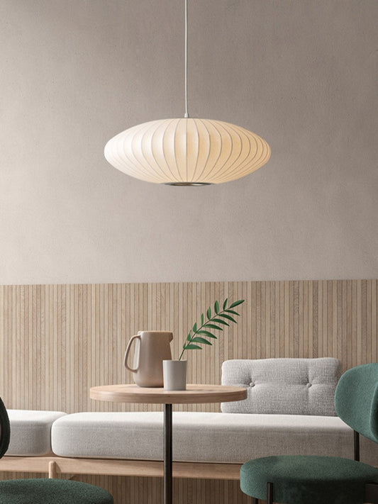 Alcazar Pendel Ø50 - Stilren & Elegant Hvid Lampe