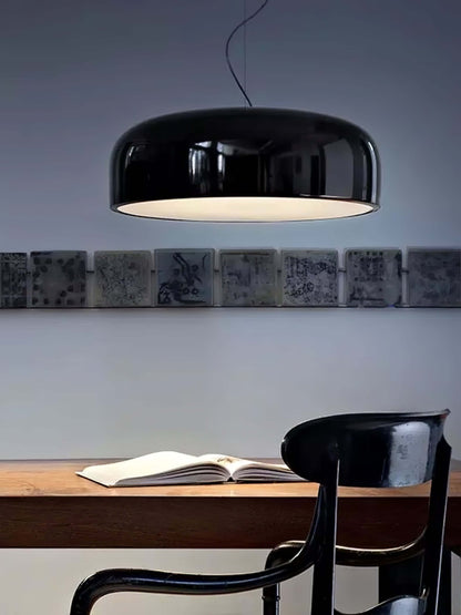 Moderne Pendellampe i Aluminium og Polykarbonat